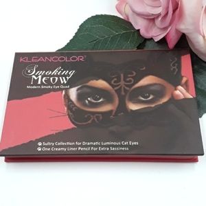 Kleancolor Smoking Meow Eyeshadow Palette.